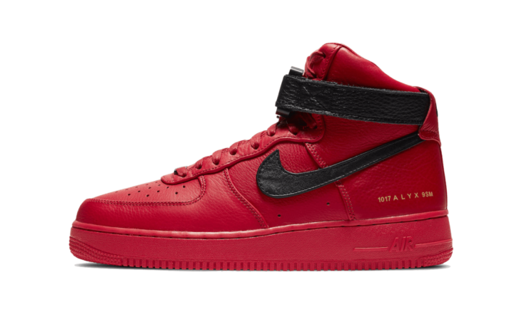 Air Force 1 High Alyx University Red Black - האופנה שאתה לא רוצה לפספס! NIKE | ShoeSale