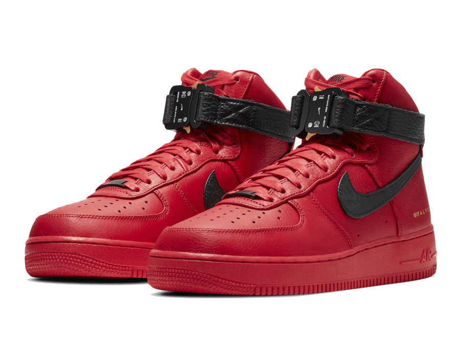 Air Force 1 High Alyx University Red Black - האופנה שאתה לא רוצה לפספס! NIKE | ShoeSale