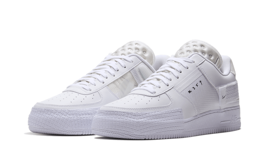נעלי Air Force 1 Low Drop Type Triple White - סטייל שאין כמותו! NIKE | ShoeSale