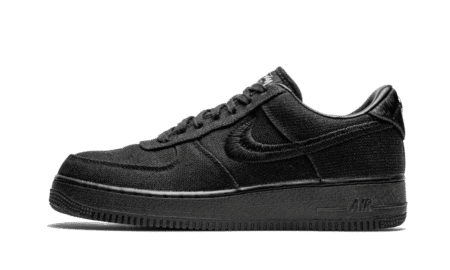 נעלי Air Force 1 Low Stussy Black - אמירה אופנתית בלתי מתפשרת! NIKE | ShoeSale