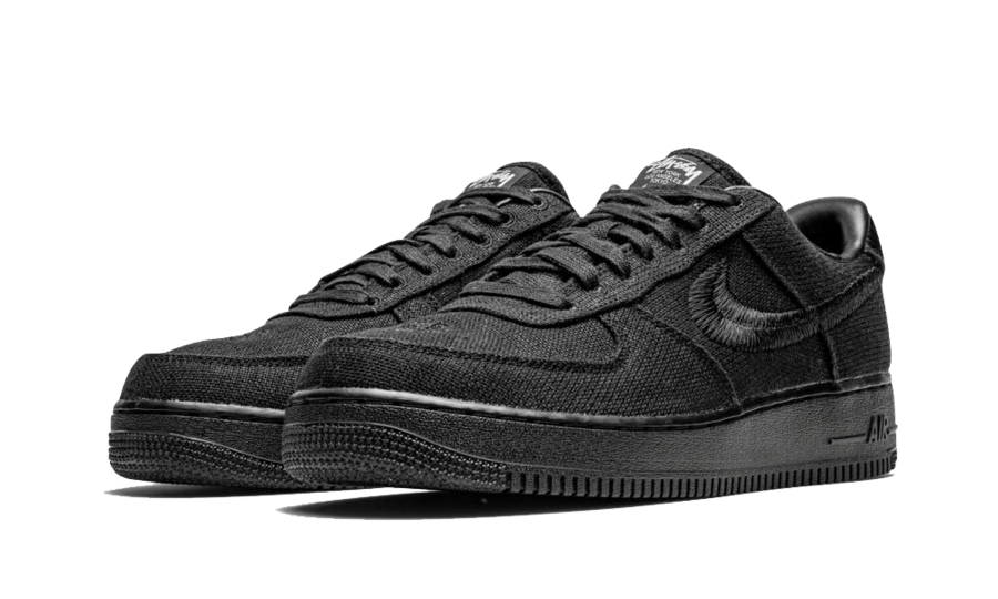 נעלי Air Force 1 Low Stussy Black - אמירה אופנתית בלתי מתפשרת! NIKE | ShoeSale