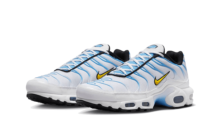 Nike Air Max Plus University Gold White - האופנה שלך מתחילה כאן! NIKE | ShoeSale