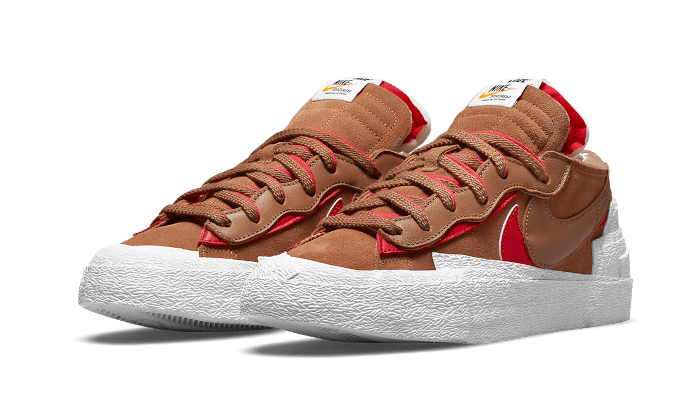 הכירו את Blazer Low Sacai British Tan - הטרנד הבא באופנה NIKE | ShoeSale