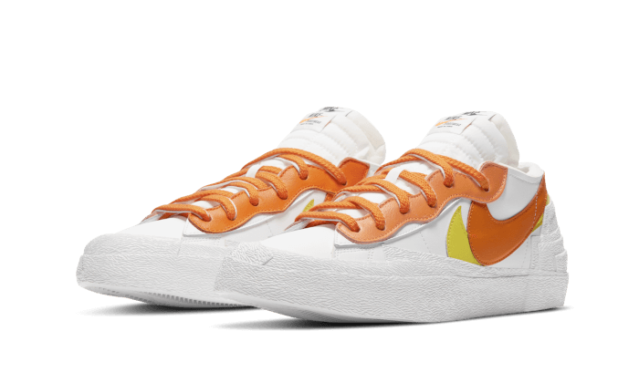 Blazer Low Sacai White Magma Orange – הטרנד החם של העונה! NIKE | ShoeSale