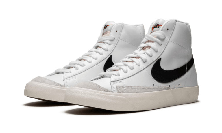 כנסו לעולם הסטייל עם נייק בלייזר MI 77 Vintage White Black NIKE | ShoeSale