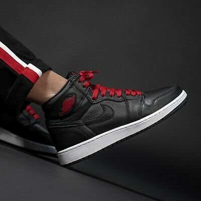 Air Jordan 1 Retro High Black Gym Red Black - הסניקרס שיגרמו לכולם להתענג על הסטייל שלך! AIR JORDAN | ShoeSale