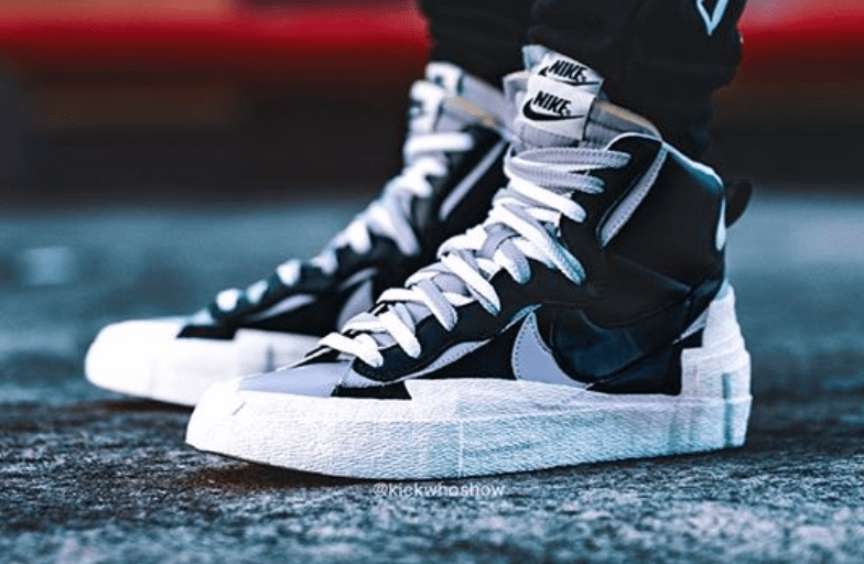 Blazer Mid Sacai Black Gray – חיזוק הסטייל שלך! NIKE | ShoeSale