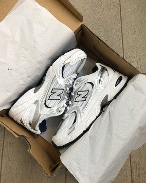 נעלי New Balance 530 Trainers White Navy - הטרנד הבא שלך! NEW BALANCE | ShoeSale